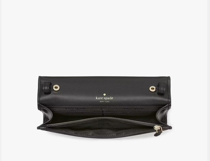 NWT Kate Spade Perry Leather Crossbody In Black - Image 5