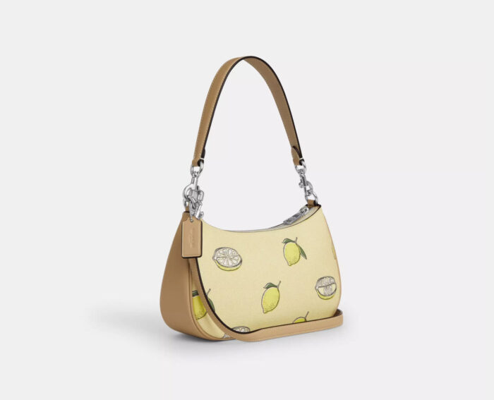 NWT Coach Teri Shoulder Bag With Lemon Print - Image 4