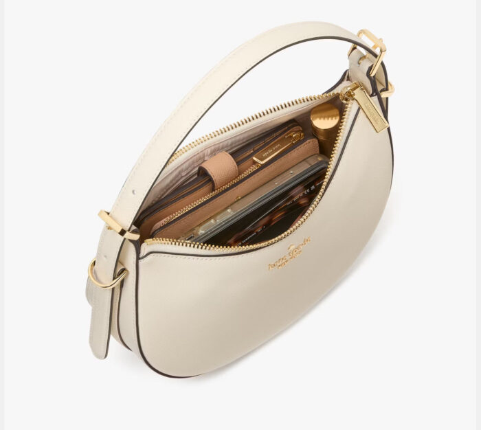 NWT Kate Spade Leather Nova Crescent Shoulder Bag - Image 6