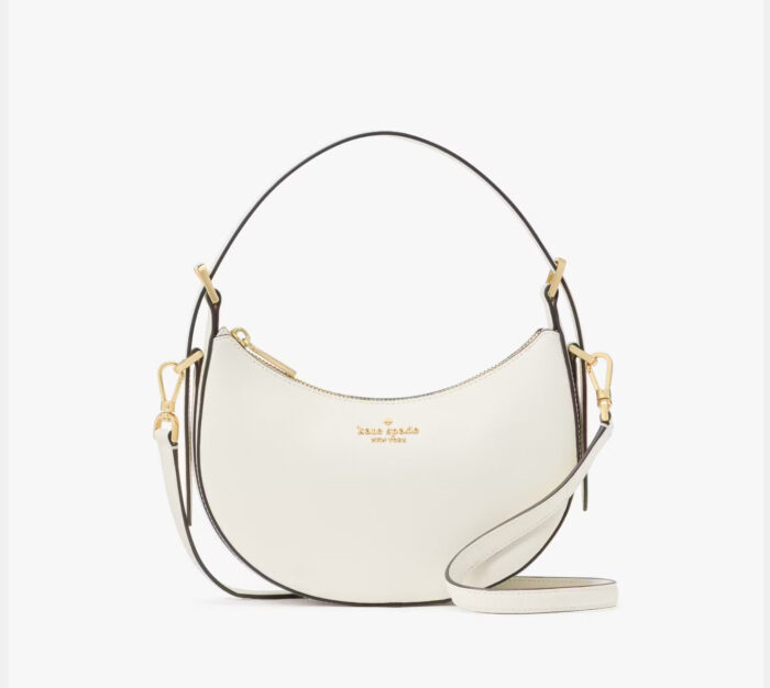 NWT Kate Spade Leather Nova Crescent Shoulder Bag