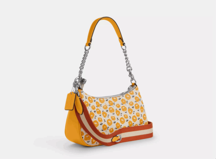NWT Coach Teri Shoulder Bag With Floral Print - Image 2