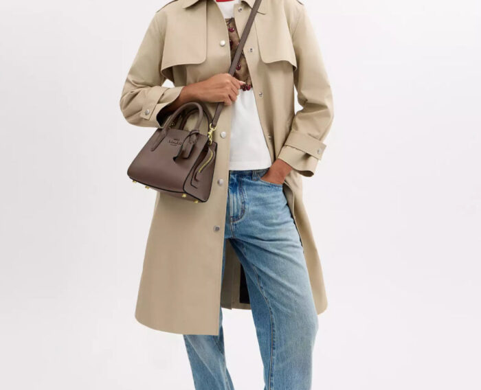 NWT Coach Medium Andrea Carryall Crossbody Leather Bag - Image 3