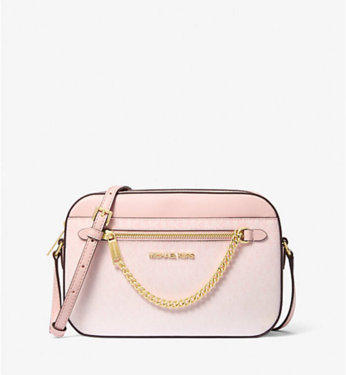 NWT Michael Kors Jet Large Ombr?? Signature Logo Crossbody Bag - Image 4