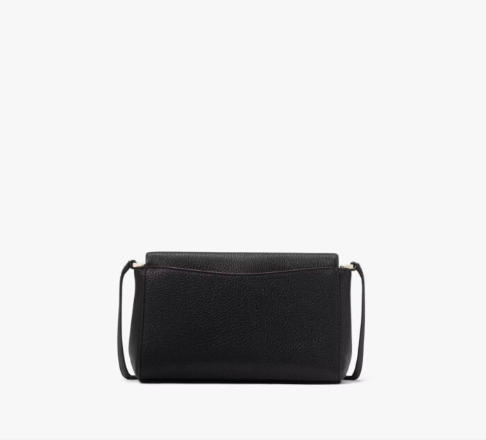 NWT Kate Spade Leila Mini Crossbody Leather Bag In Black - Image 5