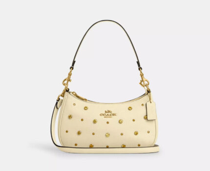 NWT Coach Teri Shoulder Bag With Crystal