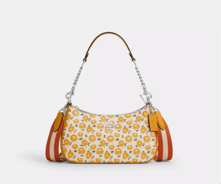 NWT Coach Teri Shoulder Bag With Floral Print