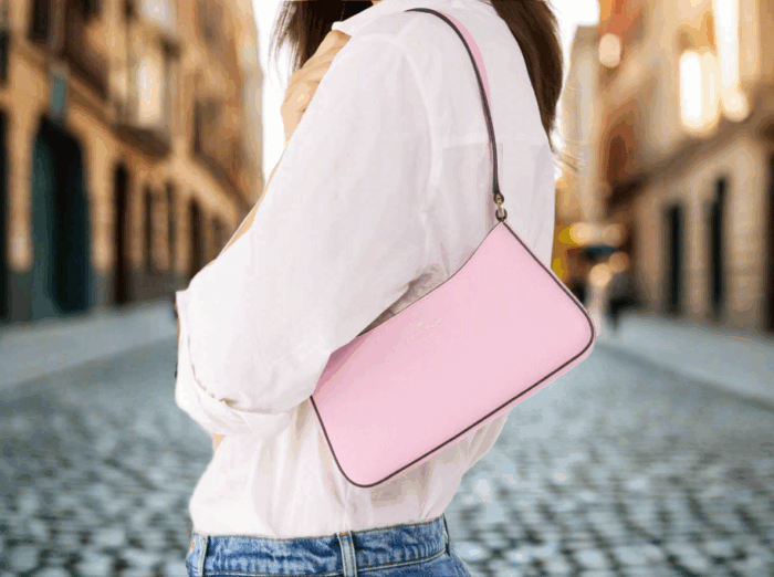 NWT Kate Spade Julia Small Leather Shoulder Bag In Pink - Image 2