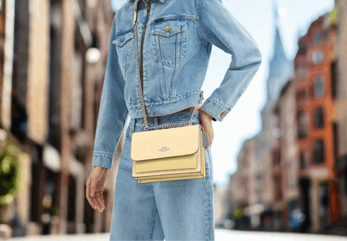 NWT Coach Klare Crossbody Bag In Signature Canvas & Smooth Leather - Image 2