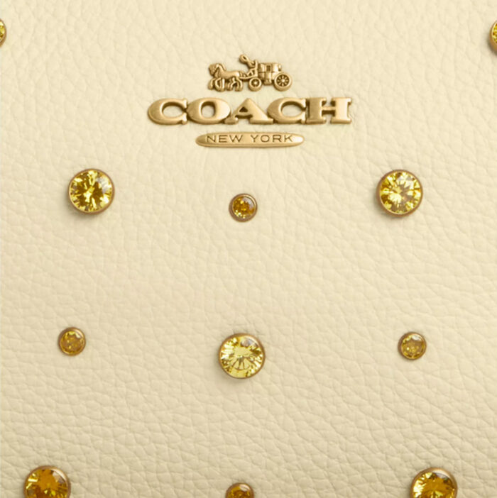 NWT Coach Teri Shoulder Bag With Crystal - Image 6