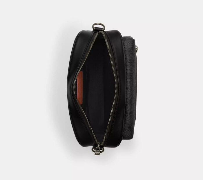 NWT Coach Unisex Elias Crossbody Bag In Signature Canvas & Leather - Image 6