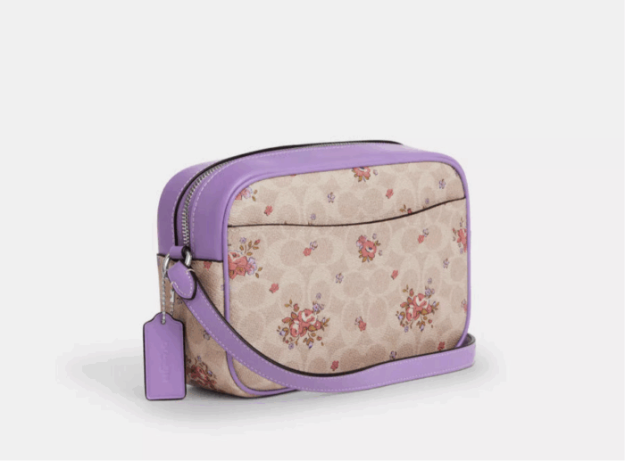 NWT Coach Medium Jamie Camera Bag In Signature Canvas With Floral Print - Image 3
