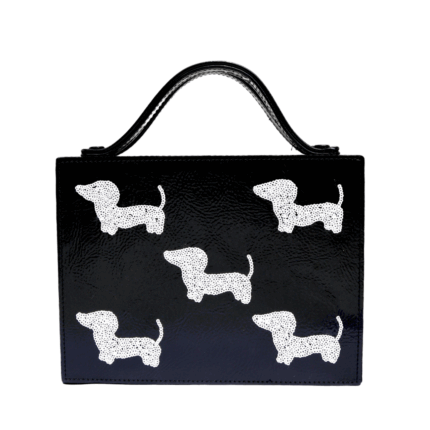 Black Bellina Briefcase Bag