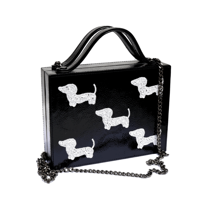 Black Bellina Briefcase Bag - Image 2