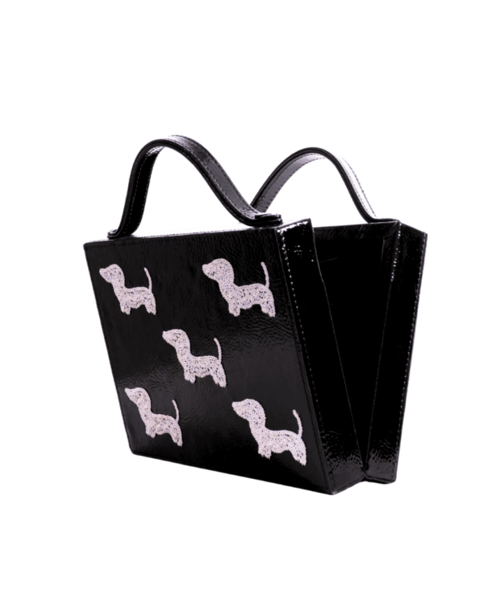 Black Bellina Briefcase Bag - Image 3