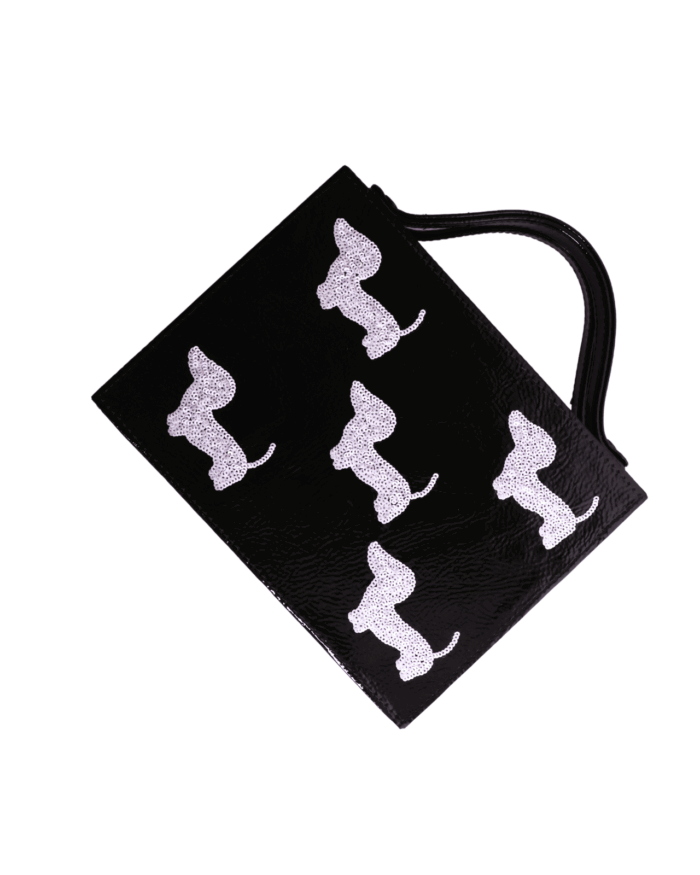 Black Bellina Briefcase Bag - Image 4
