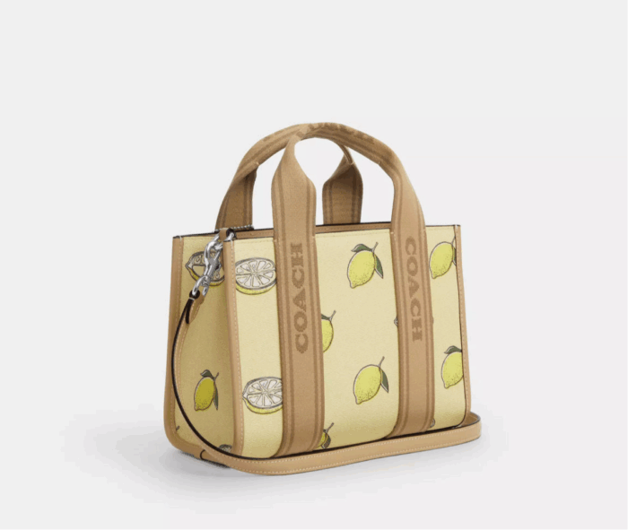 NWT Coach Smith Tote Bag 24 With Lemon Print - Image 2