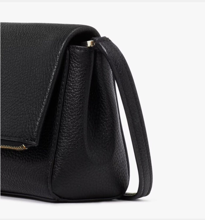 NWT Kate Spade Leila Mini Crossbody Leather Bag In Black - Image 6