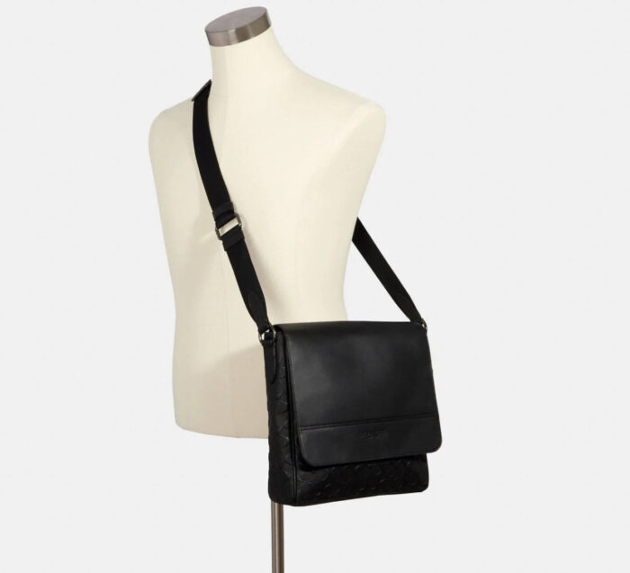 NWT Coach Houston Map Bag In Signature Leather - Image 2